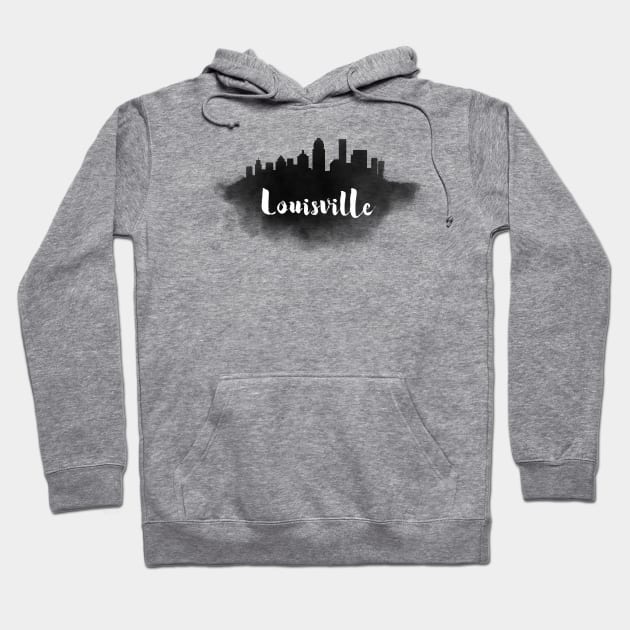 Louisville watercolor Hoodie by kursatunsal